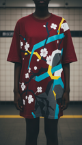 Urban Cherry oversized graphic tee